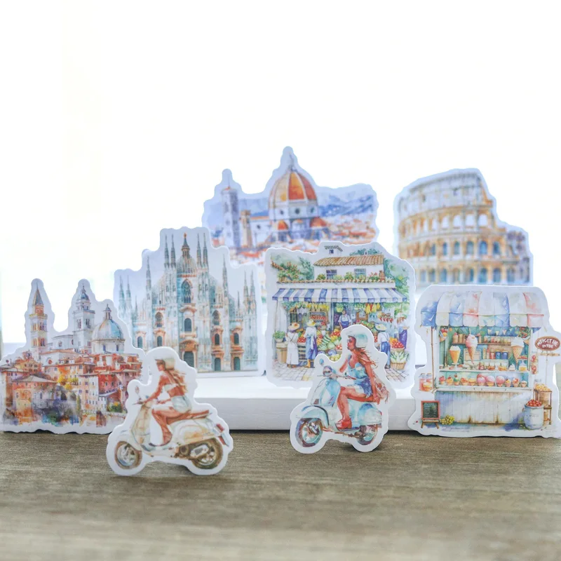 50pcs/1lot going on a trip Stickers