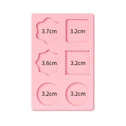 Multiple sizes wax seal stamp silicone mold pad