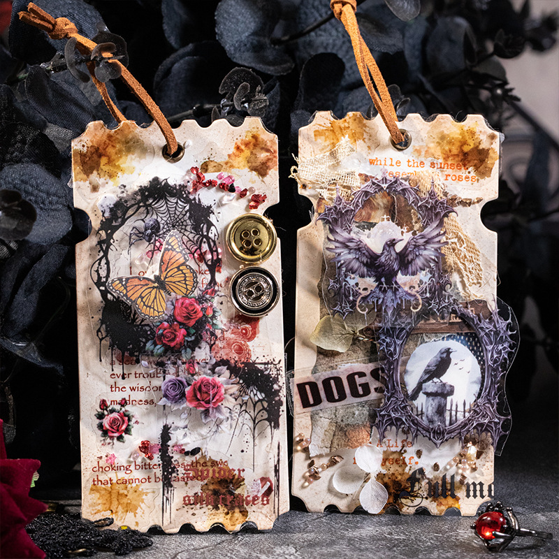 Dark Gothic Theme PET Tape 1.97*78.74 inch