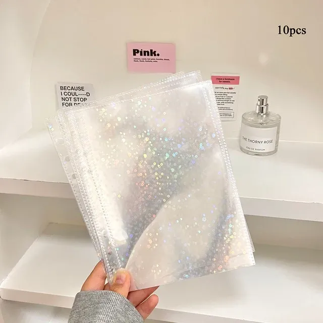 10 pieces laser A5 binder refill laser pocket 3 pockets 4 pockets