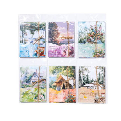 30Pcs/Pack Picnic Camping Theme Material Paper
