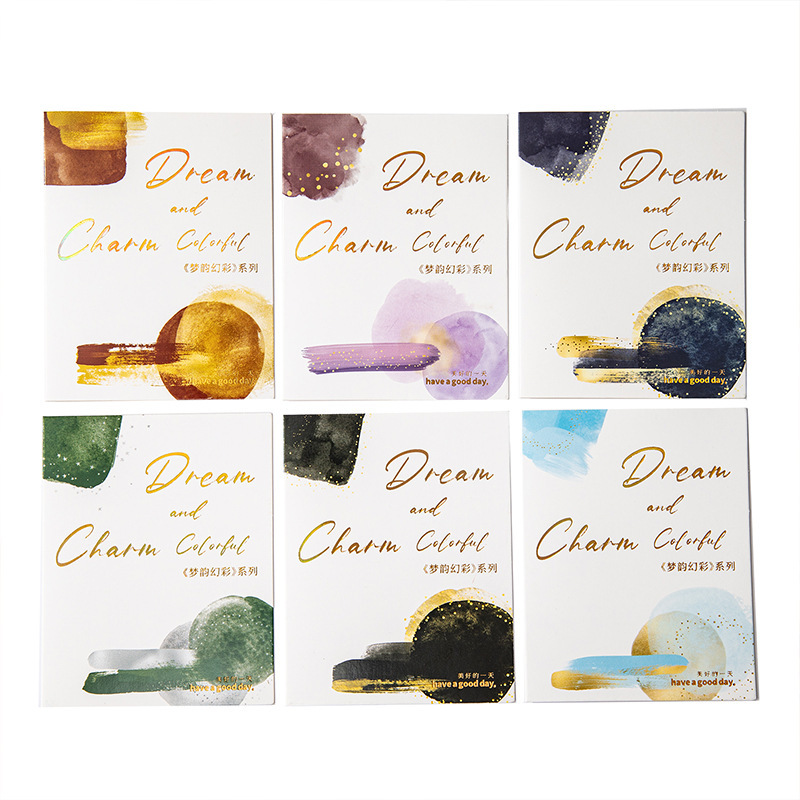 20 Pcs/Pack Watercolor Bloom Themed PET Stickers