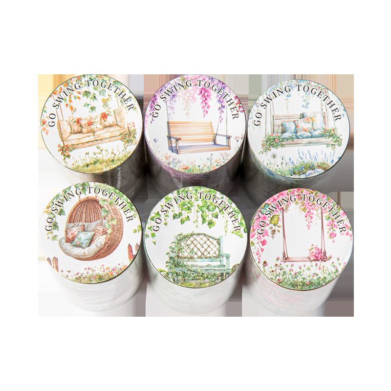 Flower and vine themed PET tape, 3.15 x 78.74 inches