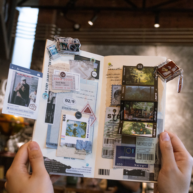 1Pcs Travel Theme Acrylic Epoxy Clip