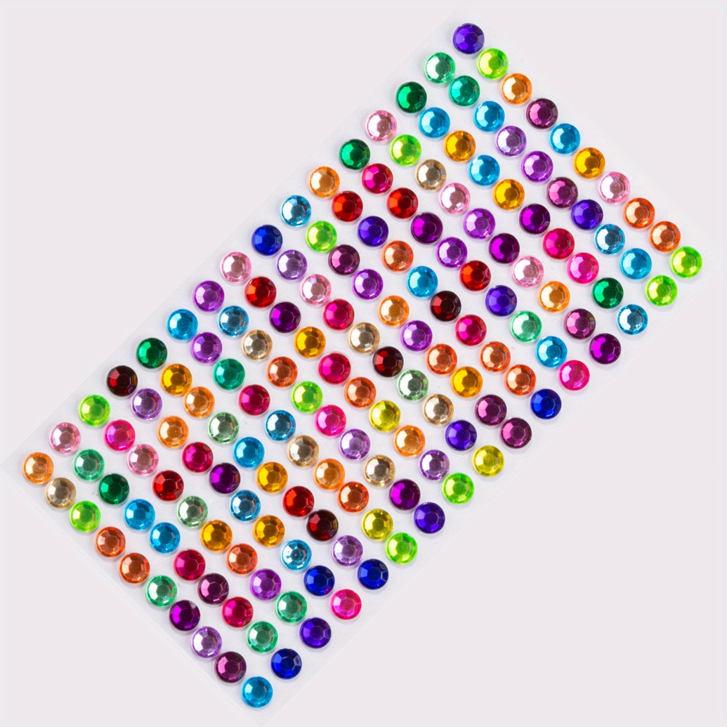 6MM/0.24IN Rhinestone Stickers for DIY Crafts Nails Makeup & More!