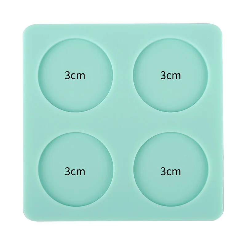 Multiple sizes wax seal stamp silicone mold pad