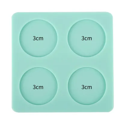 Multiple sizes wax seal stamp silicone mold pad