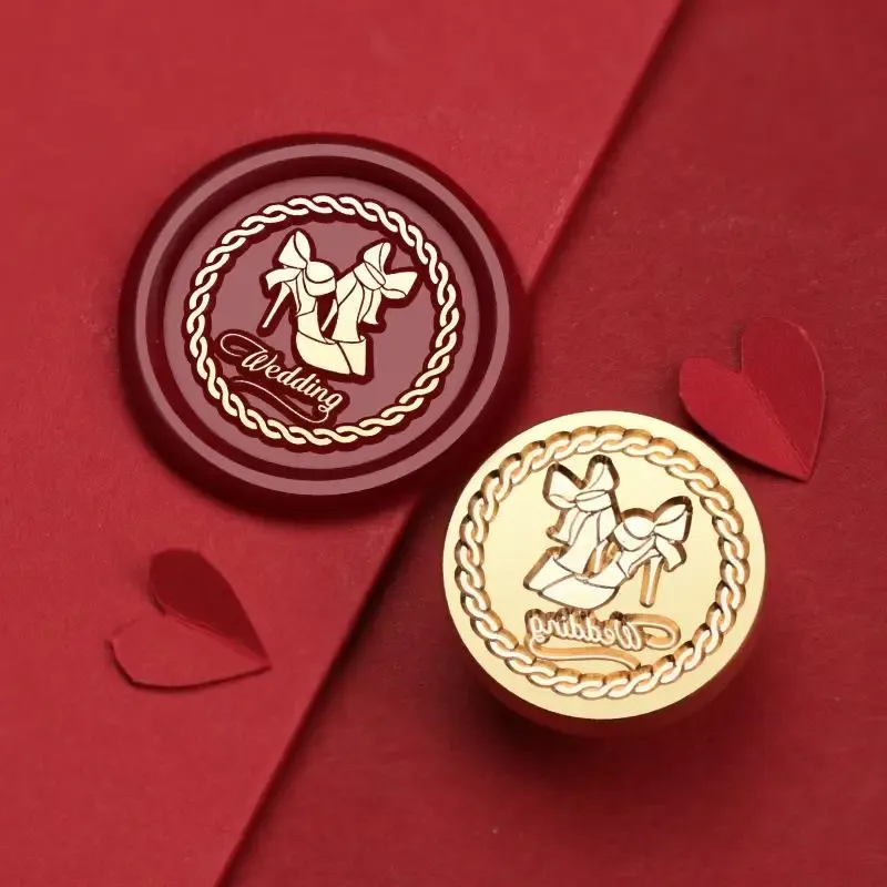 Valentine'S Day Wedding Red Series Seal Wax Stamps