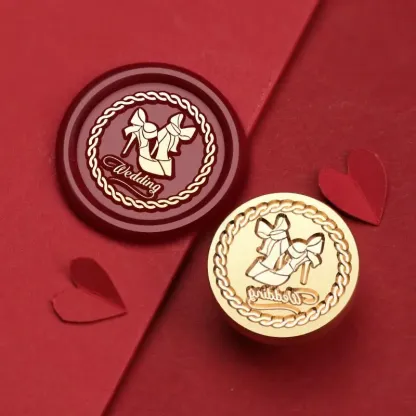 Valentine'S Day Wedding Red Series Seal Wax Stamps