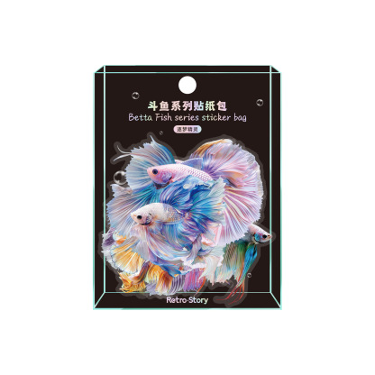 20Pcs Undersea Ocean Fish Theme PET Sticker
