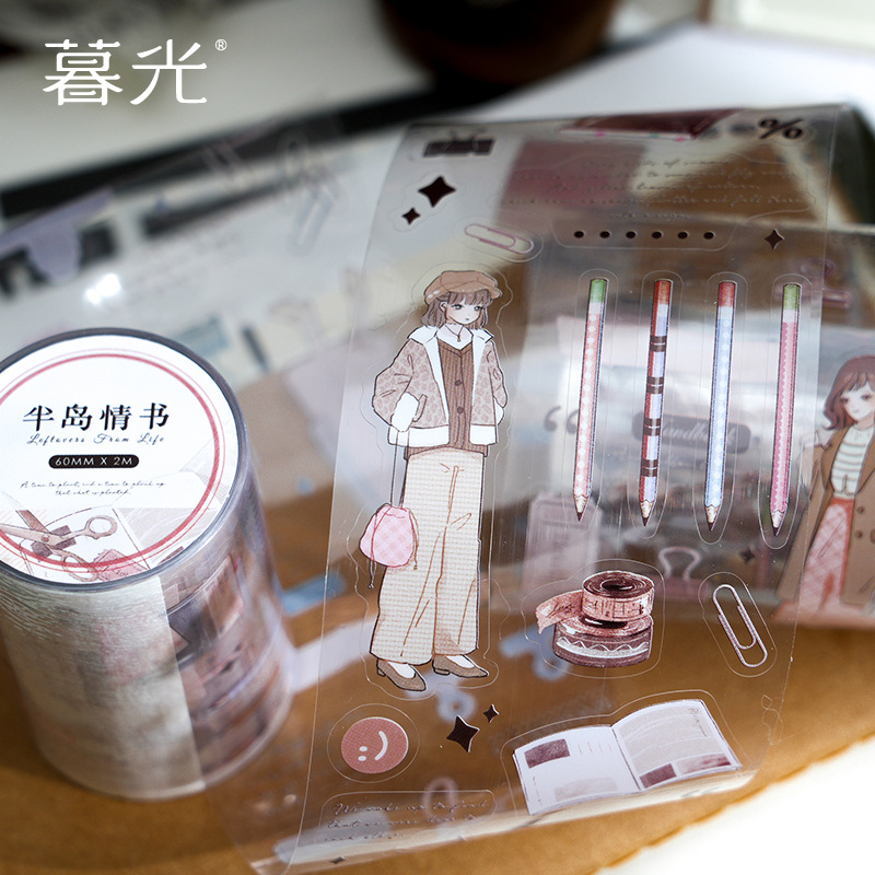 Vintage Collage PET Tape 2.36*78.74 inch