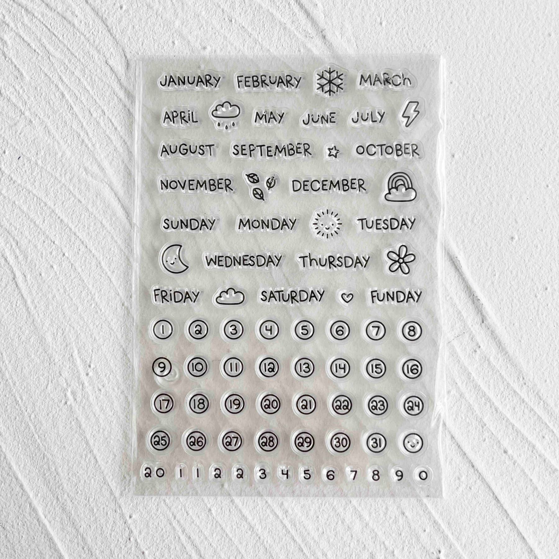 48 Style Clear Silicone Stamps for DIY Scrapbooking Card Making