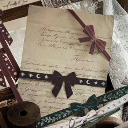 20Pcs Bow Strip Theme Sticker