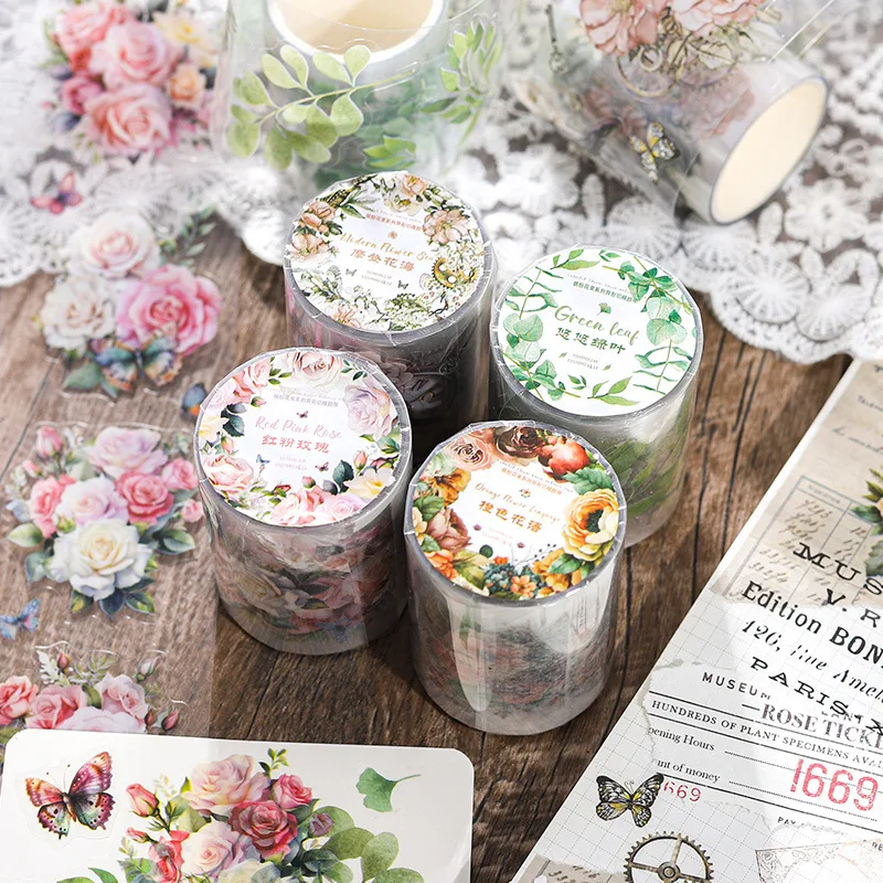 Garden Flower Theme Washi Tape