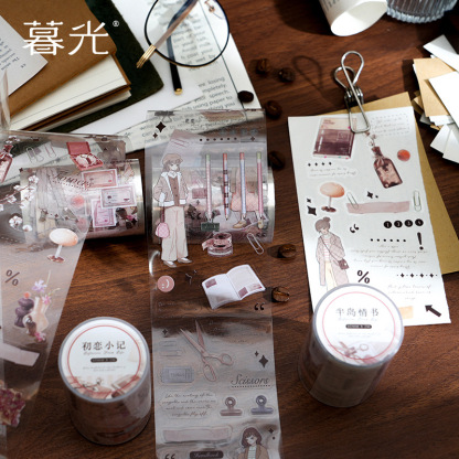 Vintage Collage PET Tape 2.36*78.74 inch