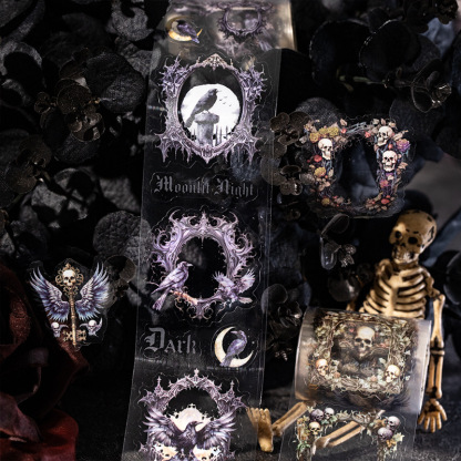 Dark Gothic Theme PET Tape 1.97*78.74 inch