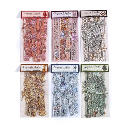 20pcs/1lot vintage Baroque style border material sticker