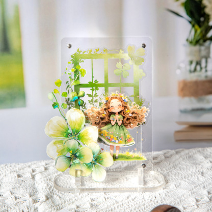 20Pcs/Pack Window Sill Theme PET Stickers