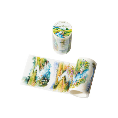 70mm*2M Landscape Theme Washi Tape
