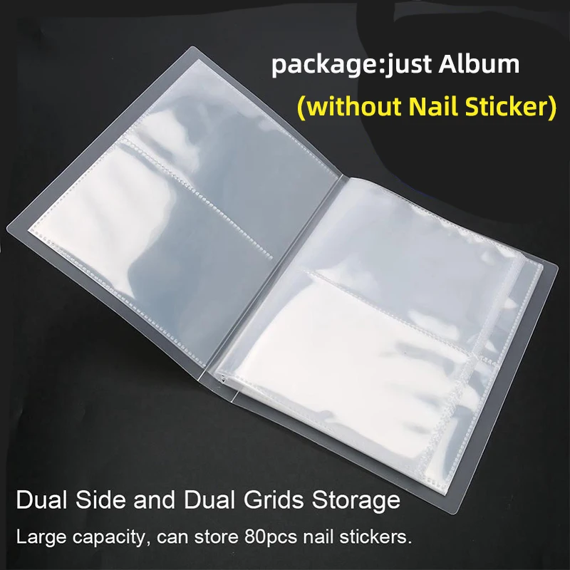 20-sheet sticker collection waterproof storage book