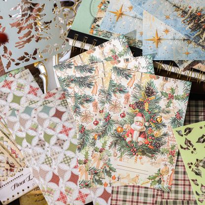 28 Sheets Hollow Lace Special Material Paper