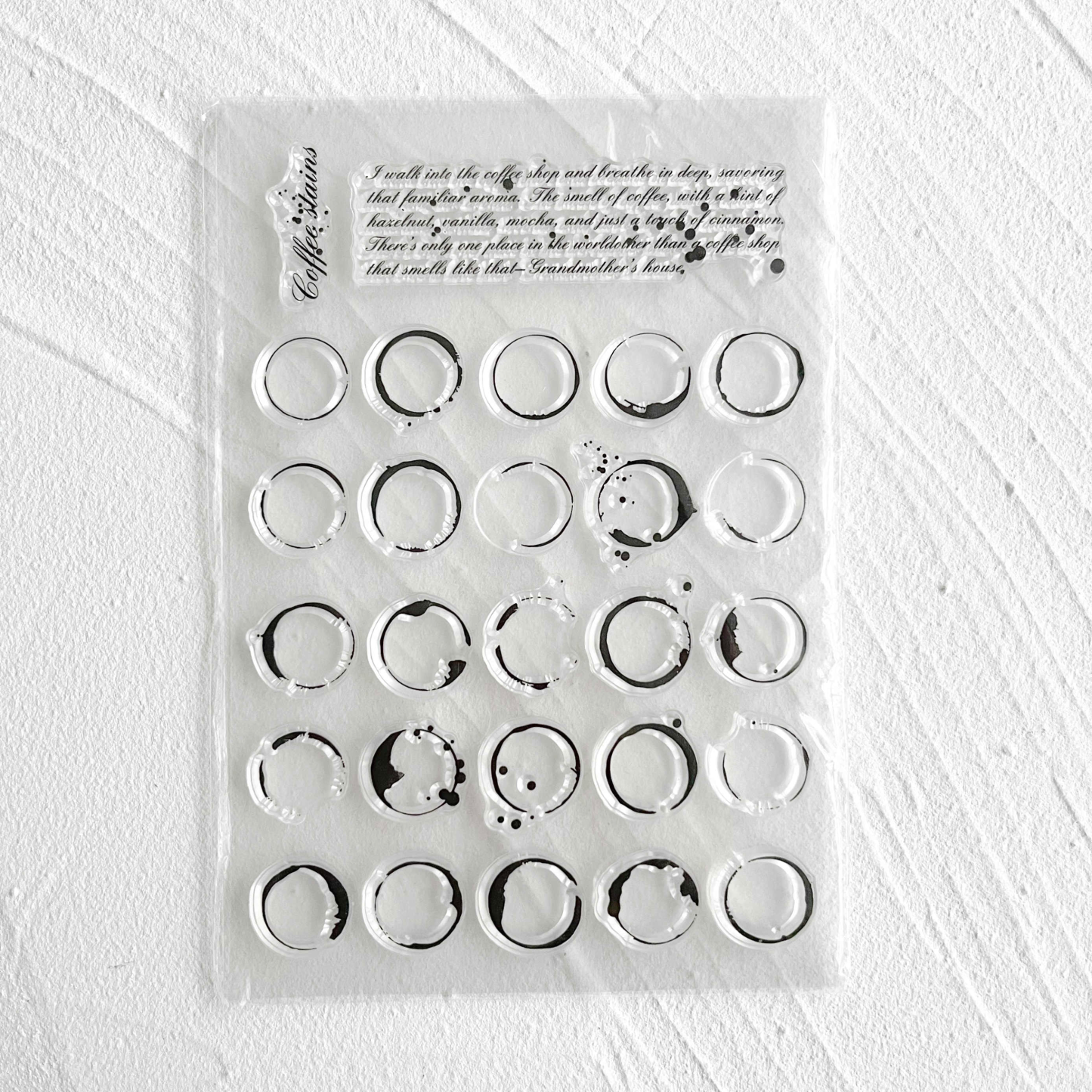 48 Style Clear Silicone Stamps for DIY Scrapbooking Card Making