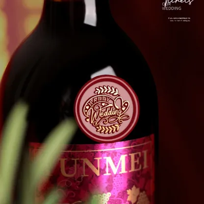 Valentine'S Day Wedding Red Series Seal Wax Stamps