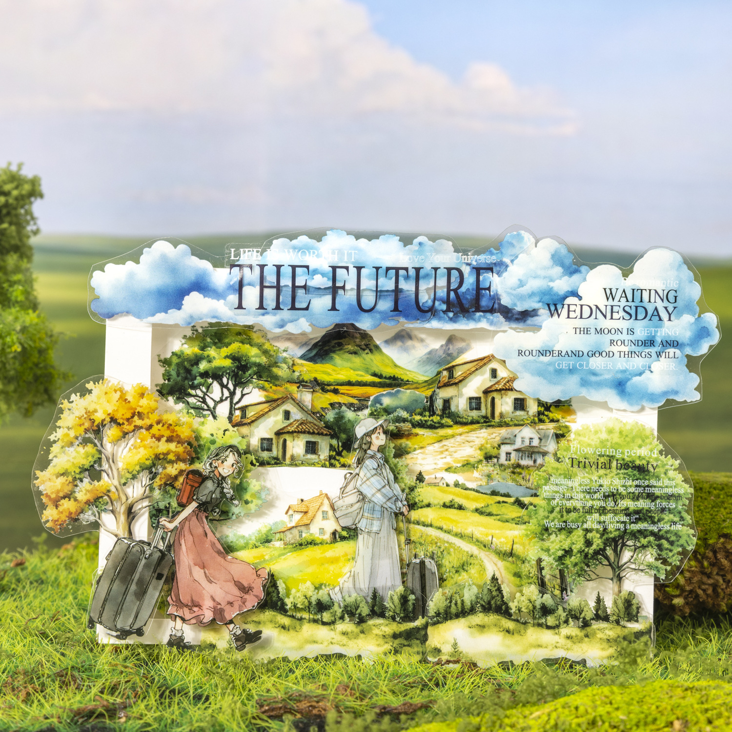 Trees Forest Theme PET Tape 2.56*78.74 inch