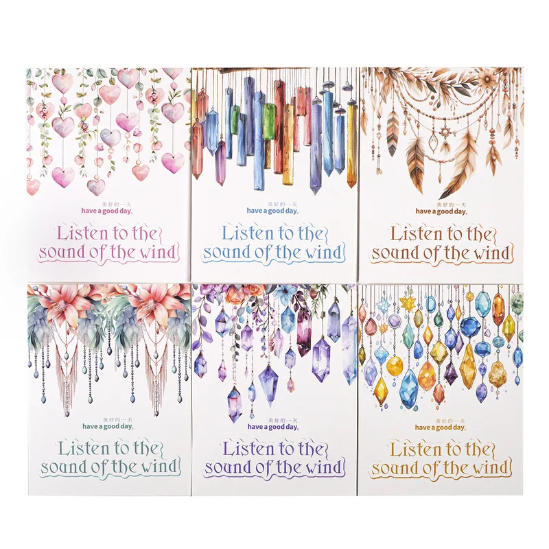 10pcs/1lot Floral crystal themed PET Stickers