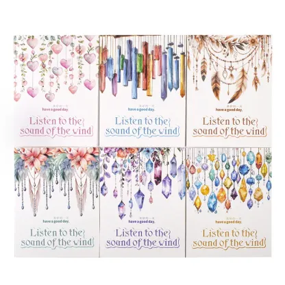 10pcs/1lot Floral crystal themed PET Stickers