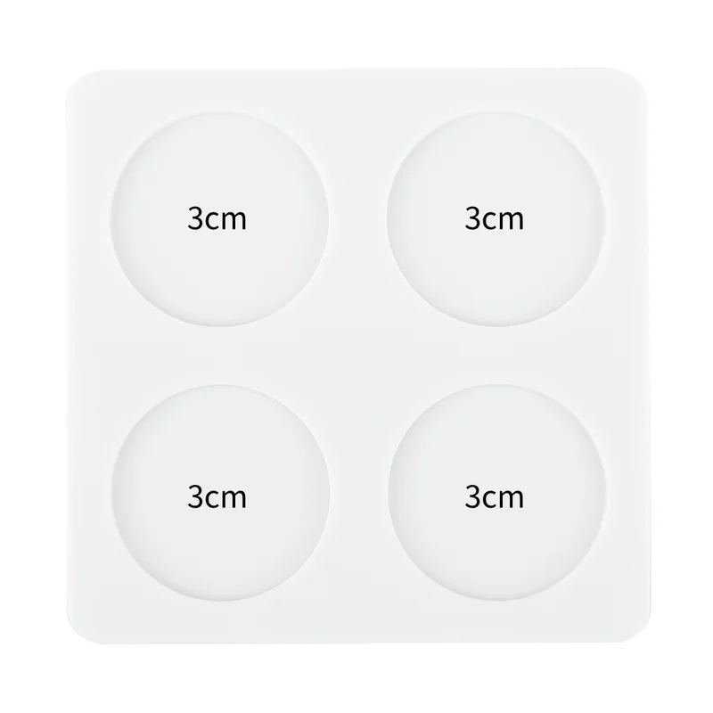 Multiple sizes wax seal stamp silicone mold pad