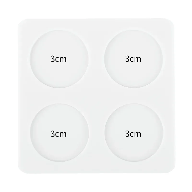 Multiple sizes wax seal stamp silicone mold pad