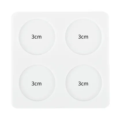 Multiple sizes wax seal stamp silicone mold pad