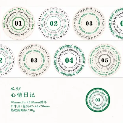 Tearable Text Frame Note Tape