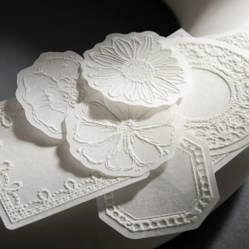 20pcs/lot Three-Dimensional Craft Butterfly Flower Sticker