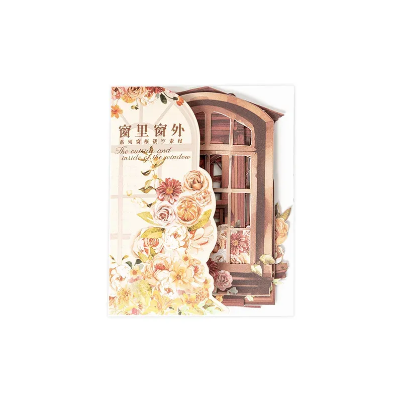 10 Sheets Each Window Frame Sticker Pack
