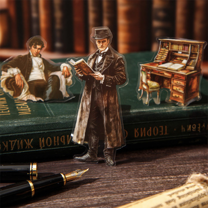 20Pcs Classic Story Theme PET Sticker Book