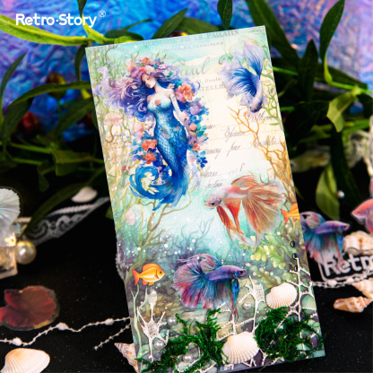 20Pcs Undersea Ocean Fish Theme PET Sticker