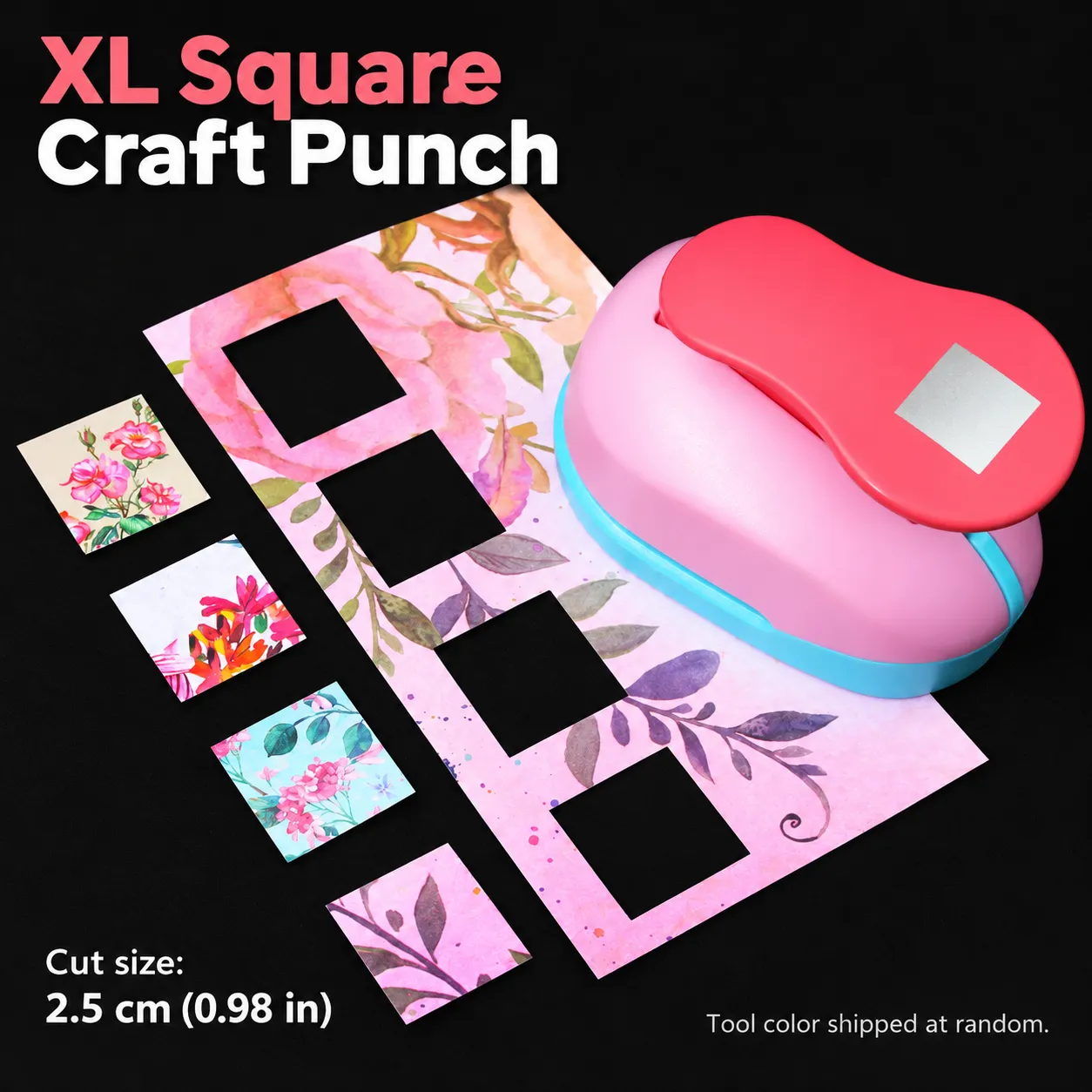 1Pc Craft Tag Frame Paper Punch Tool