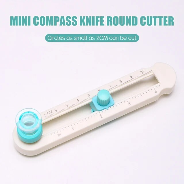 Round paper cutter for cutting round paper Rotary round cutter