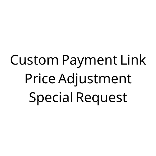 Custom Payment Link｜Price Adjustment / Special Request