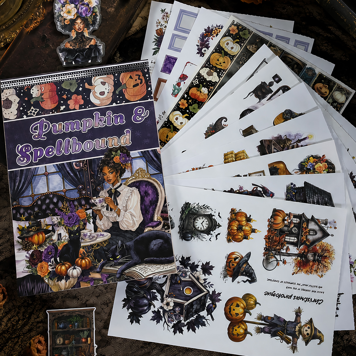 20Sheet/Pack The Witch Valedictorian PET Washi Sticker Book