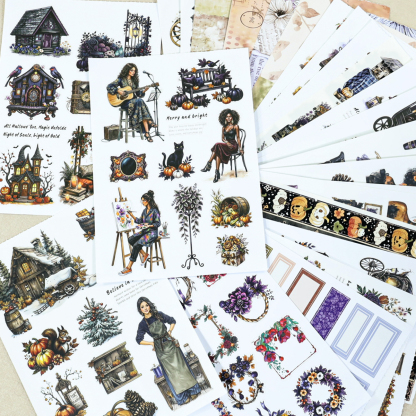 20Sheet/Pack The Witch Valedictorian PET Washi Sticker Book