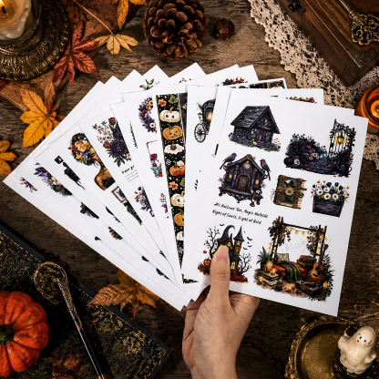 20Sheet/Pack The Witch Valedictorian PET Washi Sticker Book