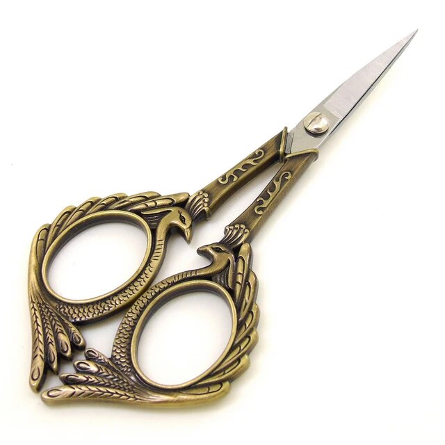 Vintage Sewing Scissors Mini Antique Scissors-JournalTale