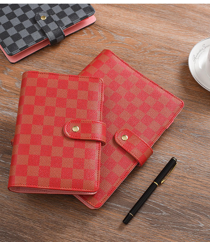 A5 A6 A7 Size PU Leather Binder Bullet Journal art Journaling