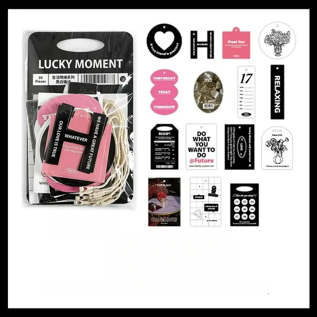 10 Pcs/Pack INS cute style label material paper