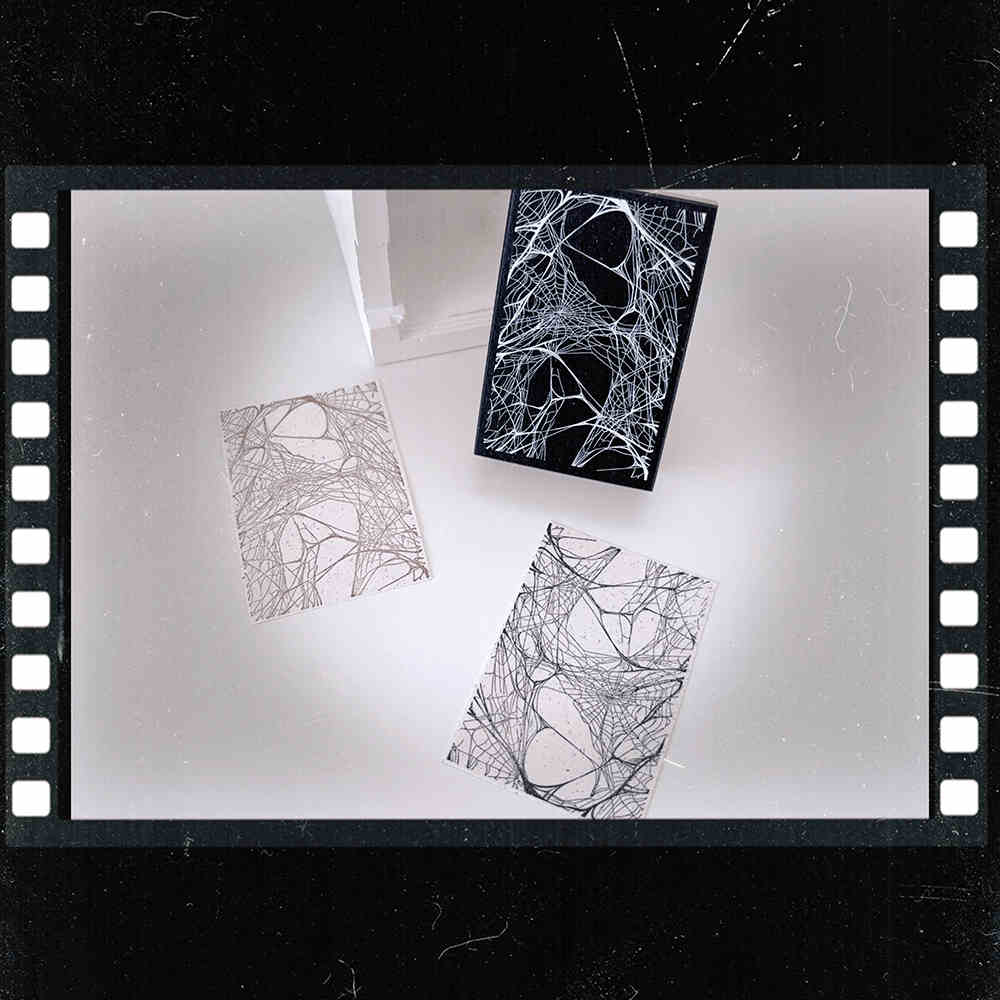 Clouds and Smoke Theme Art Wooden Stamp