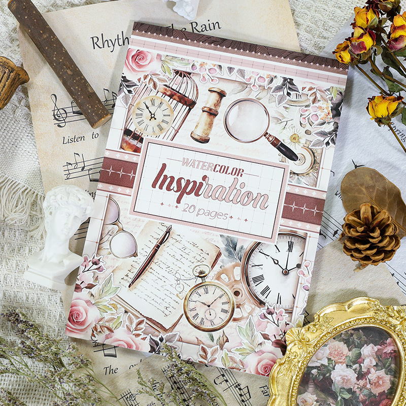 20Sheet/Book Pre-cut Easter Scenery European and American Characters PET Washi Sticker Book