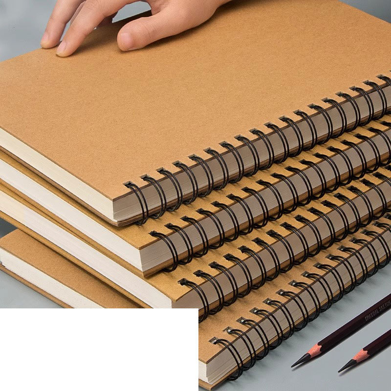 A5 16K A4 8K Thickened Hard Shell Coil Journal